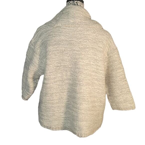 Pure Jill Womens XL Petite Cream Cowl Neck Sweater Textured Knit‎ Long Sleeve - Picture 5 of 7